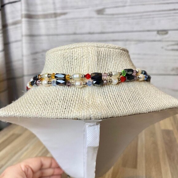 Multi Color Magnetic Beaded Necklace - Picture 4 of 7